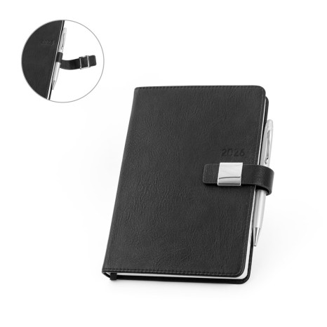 Agenda A5 em Pu (58% Reciclado) Personalizado
