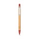 Caneta de Bambu e Fibra de Trigo Personalizada