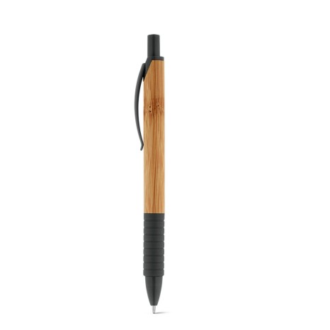Caneta de Bambu com Antideslizante Personalizada 