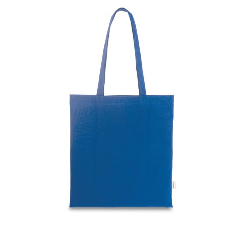 Sacola em 70% Algodão Reciclado e 30% Poliéster Reciclado (180 G/M²) Sem Tingimento Promocional