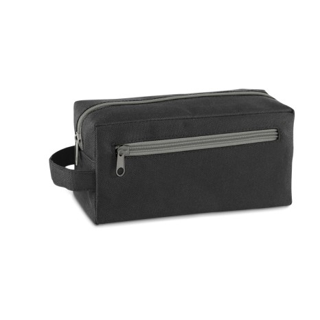 Necessaire Nylon com Pega e Bolso Frontal