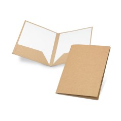 Pasta Convenção Kraft com Porta Documentos