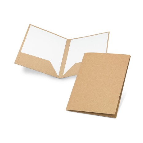 Pasta Convenção Kraft com Porta Documentos