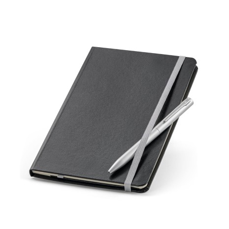 Kit Caderno A5 com Caneta de Alumínio Personalizado