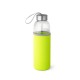 Squeeze de Vidro com Tampa de Aço Inox Personalizado