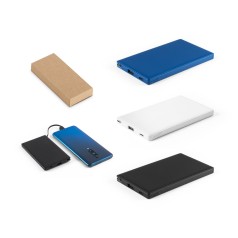 Bateria Portátil em Abs 100% Reciclado e Lítio 4.000 Mah Personalizada