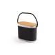 Caixa de Som de 15W em Bambu Personalizada