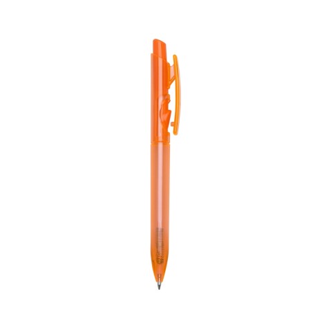 Caneta Plástica Fluorescente para Brinde