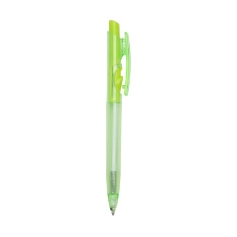 Caneta Plástica Fluorescente para Brinde