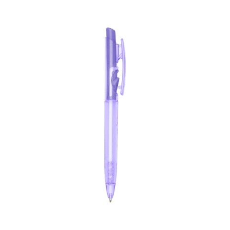 Caneta Plástica Translucida Personalizada