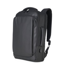 Mochila Couro Sintético Usb 17 Litros para Empresas