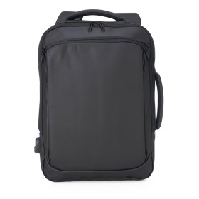 Mochila Couro Sintético Usb 22L Promocional