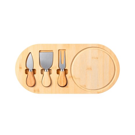 KIT QUEIJO 4 PEÇAS com sua marca
