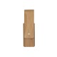 PEN DRIVE BAMBU 8 GB GIRATÓRIO Brinde
