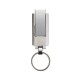 PEN DRIVE CHAVEIRO METAL GRANDE 4 GB RETRÁTIL Brinde