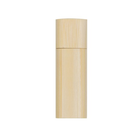 PEN DRIVE BAMBU REDONDO 8GB C/ TAMPA Brindes