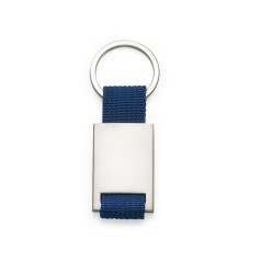 CHAVEIRO DE METAL C/ NYLON com sua marca