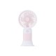Mini Ventilador Recarregável com Logotipo