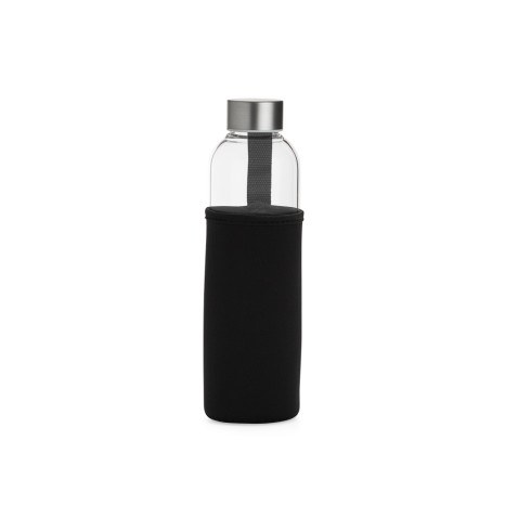 GARRAFA EM VIDRO BOROSSILICATO 650ML com logotipo