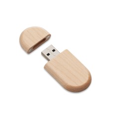 PEN DRIVE ECOLÓGICO OVAL Brindes