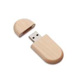 PEN DRIVE ECOLÓGICO OVAL Brindes