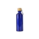 Garrafa Alumínio 500Ml Tampa Bambu com Logotipo