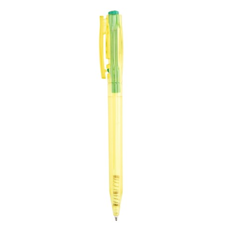 CANETA PLÁSTICA TRANSLUCIDA Personalizados