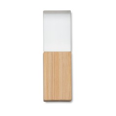 PEN DRIVE BAMBU CRISTAL 8GB com logotipo