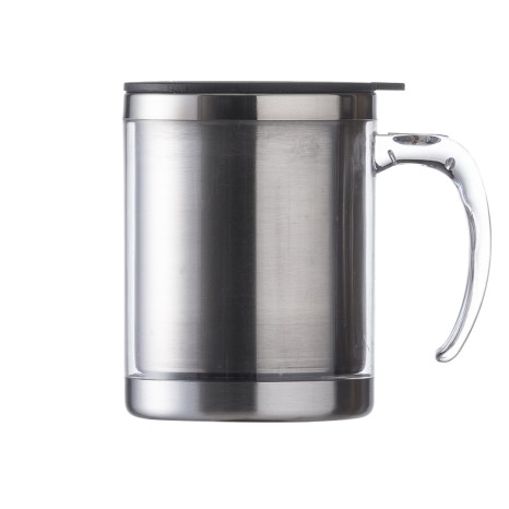 Caneca Acrílica 400 Ml com Tampa Personalizada