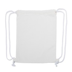 SACOCHILA ALGODÃO com logotipo