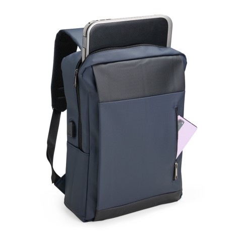 MOCHILA PU IMPERMEÁVEL ANTIFURTO 22L Brindes