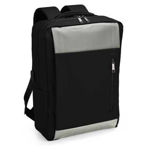 MOCHILA PU IMPERMEÁVEL ANTIFURTO 22L Brindes