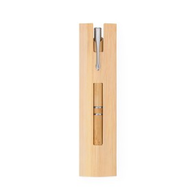 Caneta Ecológica de Bambu com Logotipo