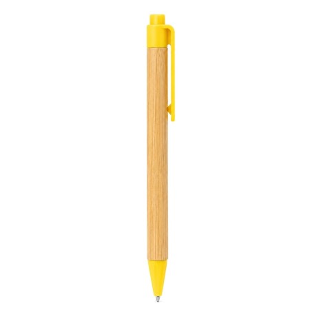 CANETA ECOLÓGICA KRAFT com logotipo