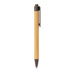 CANETA ECOLÓGICA KRAFT com logotipo