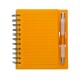 Caderno Plástico com Caneta Personalizado