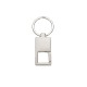 Chaveiro de Metal Retangular com Logotipo