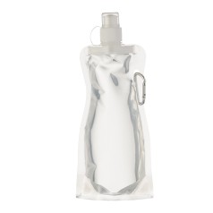 Squeeze Dobrável 450Ml Mosquetão para Brinde