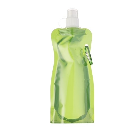 Squeeze Dobrável 450Ml Mosquetão para Brinde
