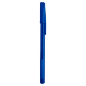CANETA PLÁSTICA TRANSLUCIDA C/ TAMPA Personalizados
