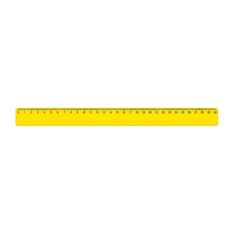 RÉGUA PLÁSTICA 30CM Personalizados
