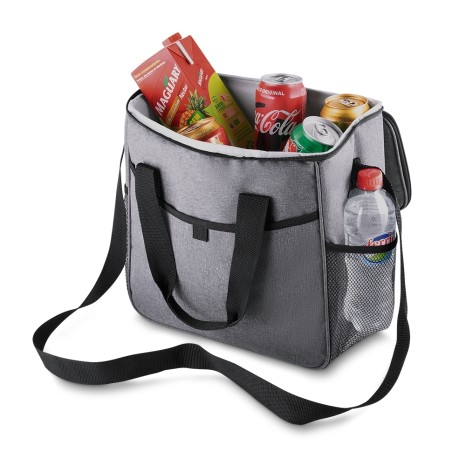 BOLSA TERMICA NYLON E POLIESTER com logotipo
