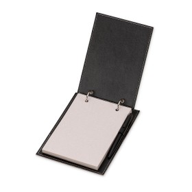 Bloco de Anotações de Mesa Couro Sintético Personalizado
