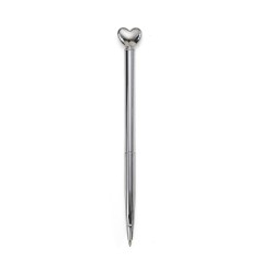 CANETA METAL CORAÇÃO com sua marca