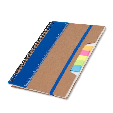 CADERNO P/ ANOT. KRAFT COM ELASTICO para brinde corporativo
