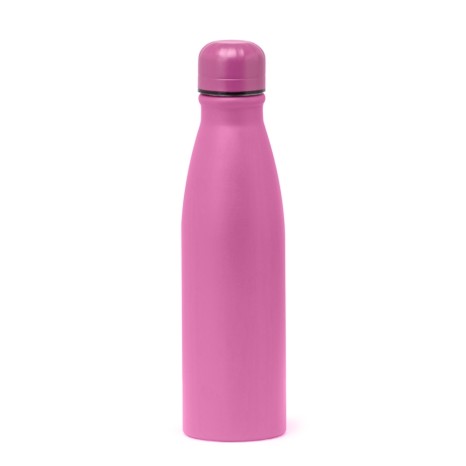 Garrafa Lisa Fosca Alumínio 600Ml para Empresas