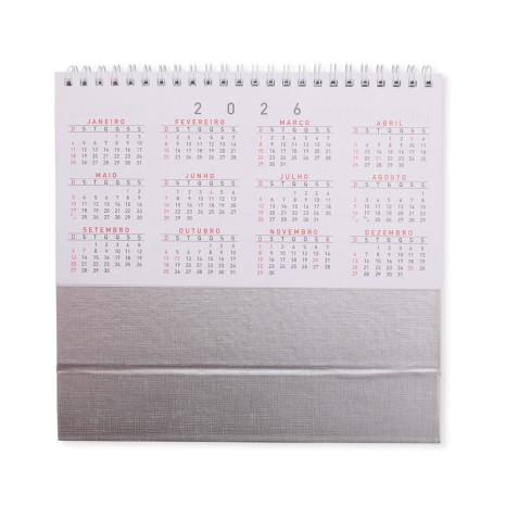 CALENDÁRIO DE MESA 2027 para brinde corporativo