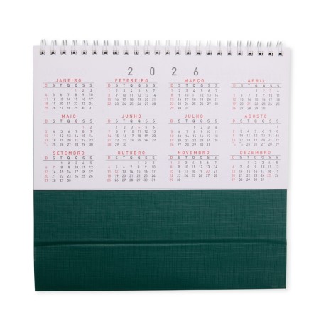 CALENDÁRIO DE MESA 2027 para brinde corporativo