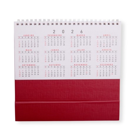 CALENDÁRIO DE MESA 2027 para brinde corporativo
