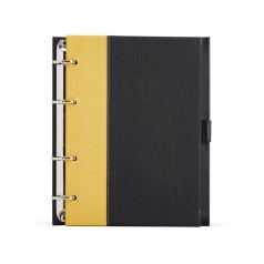 Caderno Fichário de Couro Sintético Promocional